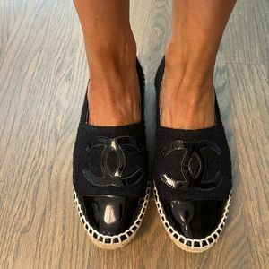Chanel Espadrille flats